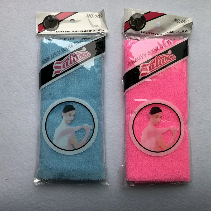 5 Pack Exfoliating Cleansing Cloths Japanese Nylon Bath Towels Shower Towels