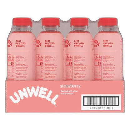 Electrolyte Drink Hydration Focus Strawberry Flavor 12 Pack Natural Energy New