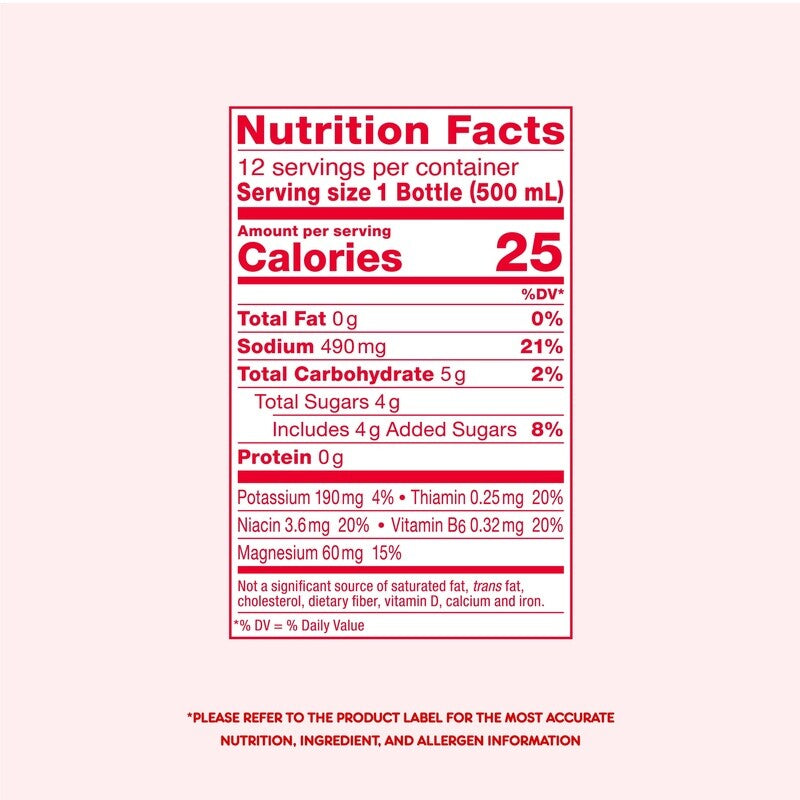Electrolyte Drink Hydration Focus Strawberry Flavor 12 Pack Natural Energy New