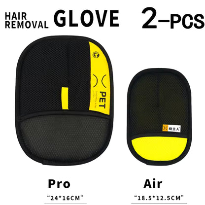 Pet Hair Removal Grooming Glove for Dogs & Cats | Gentle Deshedding & Massage Glove