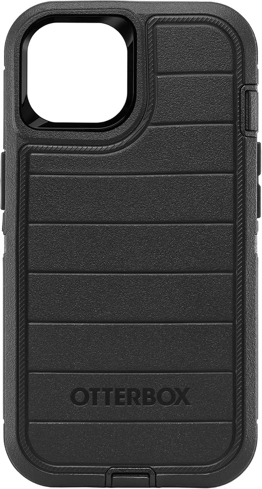 Defender Series Screenless Edition Case and Holster for Iphone 14 & Iphone 13 (ONLY), (Black)