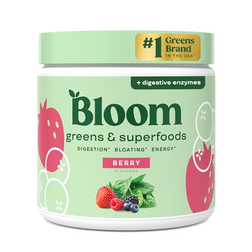 Bloom Nutrition Superfood Greens Powder