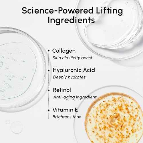 MAREE V Line Lifting Mask with 24K Gold ? Deep Collagen Face Mask for Women ? Jawline Shaper Mask with Retinol & Hyaluronic Acid ? Neck Tightening & Firming - Double Chin Strap for Face Lift