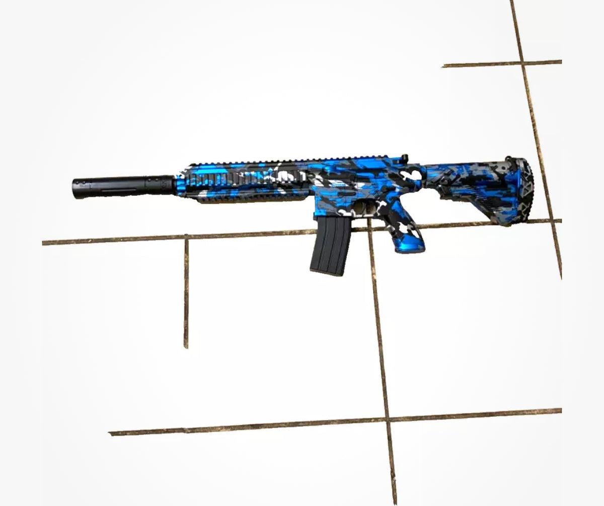 M416 Gel blasters are toy guns that shoot small, water-absorbent gel balls at targets
