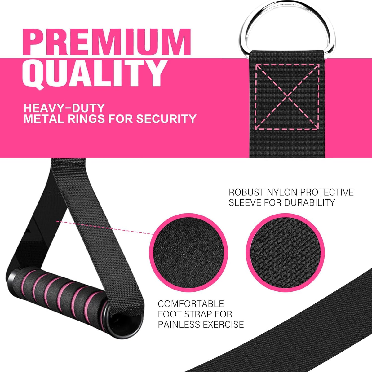 Pilates Bar Kit with Resistance Bands,Pilates Bar with Stackable Bands Workout Equipment for Legs,Hip,Waist and Arm,Exercise Fitness Equipment for Women & Men Home Gym Yoga Pilates