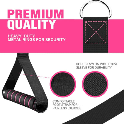 Pilates Bar Kit with Resistance Bands,Pilates Bar with Stackable Bands Workout Equipment for Legs,Hip,Waist and Arm,Exercise Fitness Equipment for Women & Men Home Gym Yoga Pilates