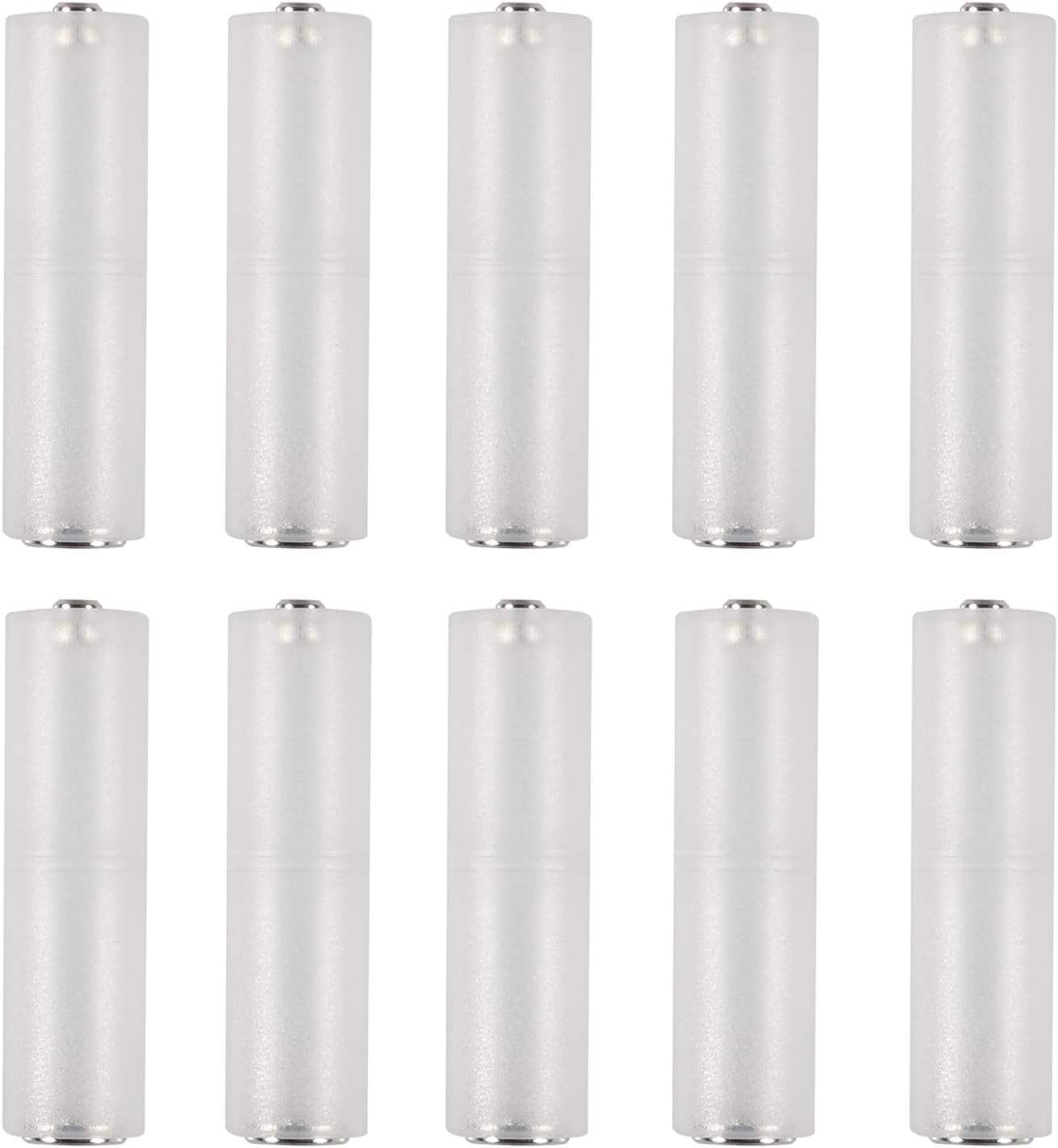 10pcs AAA to AA Converter AAA to AA Battery Adapter AAA to AA Battery Converter Holder AAA to AA Adapter for AAA to AA Battery
