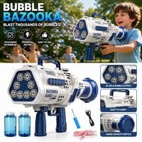 Bubble Machine Gun Bubble Gun with Colorful Lights and Thousands Bubbles, Outdoor Toy Birthday Party