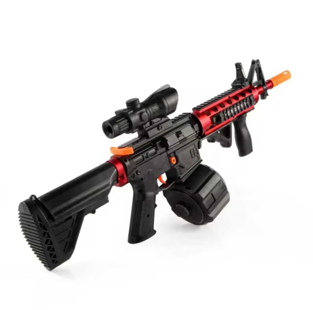 Electric M4A1 Gel Ball Blaster Gun, Auto and Manual Firing