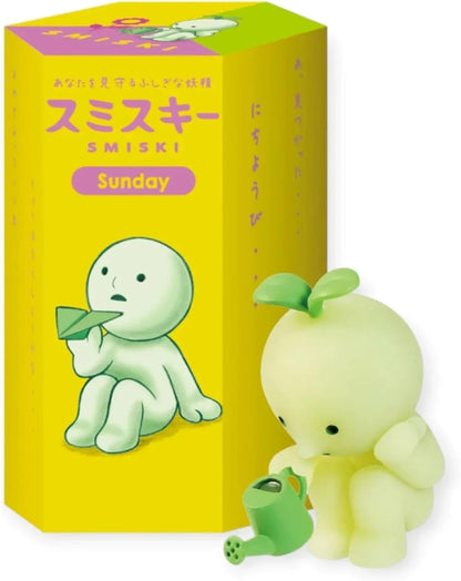 Glow in the Dark Figure, Sunday Series, Random Style, 1 Pack Assorted Blind Box