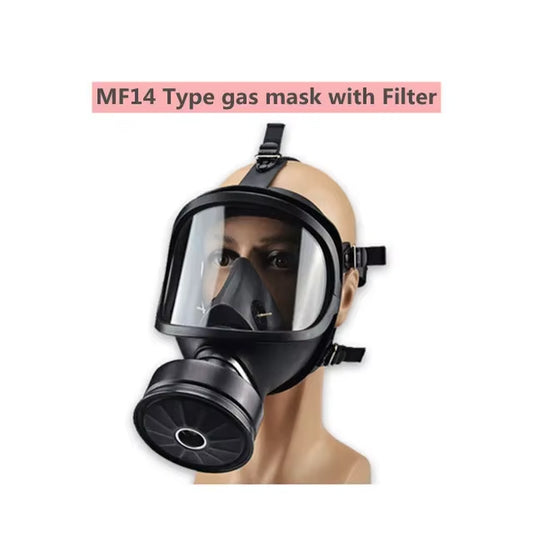 Mf14Type Gas Mask Full Face Mask Chemical Respirator Filter Self-Absorption Stimulation Mask Nuclear Pollution Protection