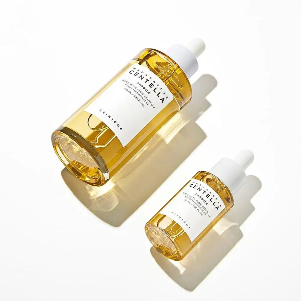 Centella Asiatica Skincare Travel Set 5 items - Toner Whitening Cream Cleansing Oil Cleanser Gently Repair The Skin Barrier