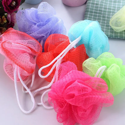 10Pc Color Random Bath Shower Soap Bubble Body Wash Exfoliate Puff Sponge Mesh Net Ball Bath Brushes Random Color Wholesale