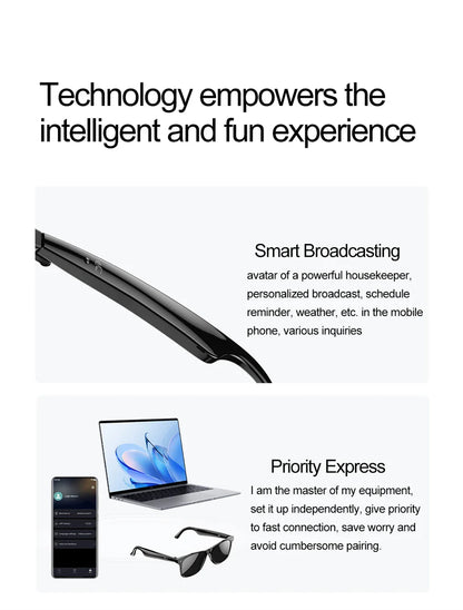 2025 AI Smart Glasses AI intelligent Voice Video Real-time Translation AI Conversation Q&A AI Intelligent Translation Women Men