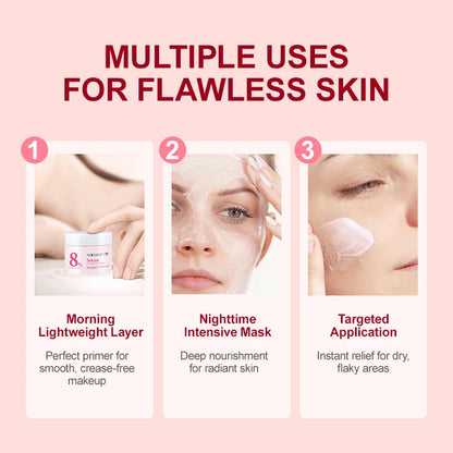 Anti Wrinkle Face Skincare Set Retinol Serum & Sakura Cream Fine Line Remover Anti Aging Nourishing Facial Resurfacing Skin Care