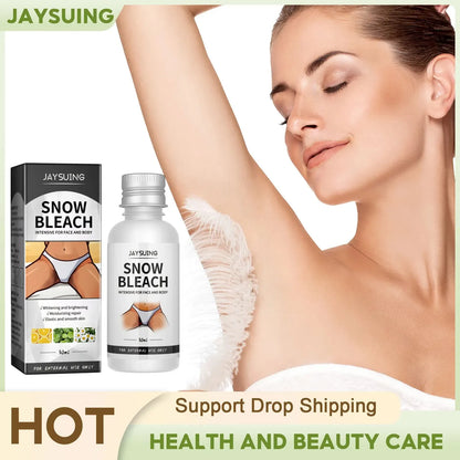 Body Whitening Bleach Cream Brighten Face and Body Removal Private Parts Underarm Elbow Knees Joint Dark Spot Melanin Cream 30ml