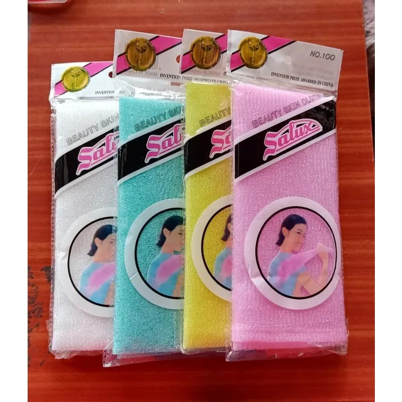 5 Pack Exfoliating Cleansing Cloths Japanese Nylon Bath Towels Shower Towels
