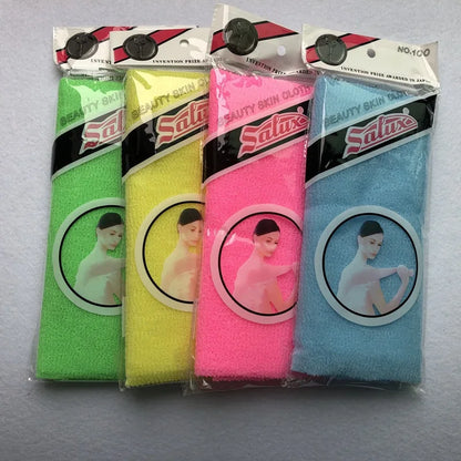 5 Pack Exfoliating Cleansing Cloths Japanese Nylon Bath Towels Shower Towels