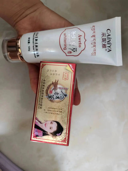 Whitening Cream Skin Care Sets Face Cream Cleanser Beauty Products For women Bleaching removing dark spots facial cream