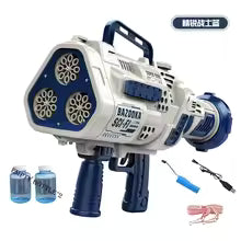 Bubble Machine Gun Bubble Gun with Colorful Lights and Thousands Bubbles, Outdoor Toy Birthday Party