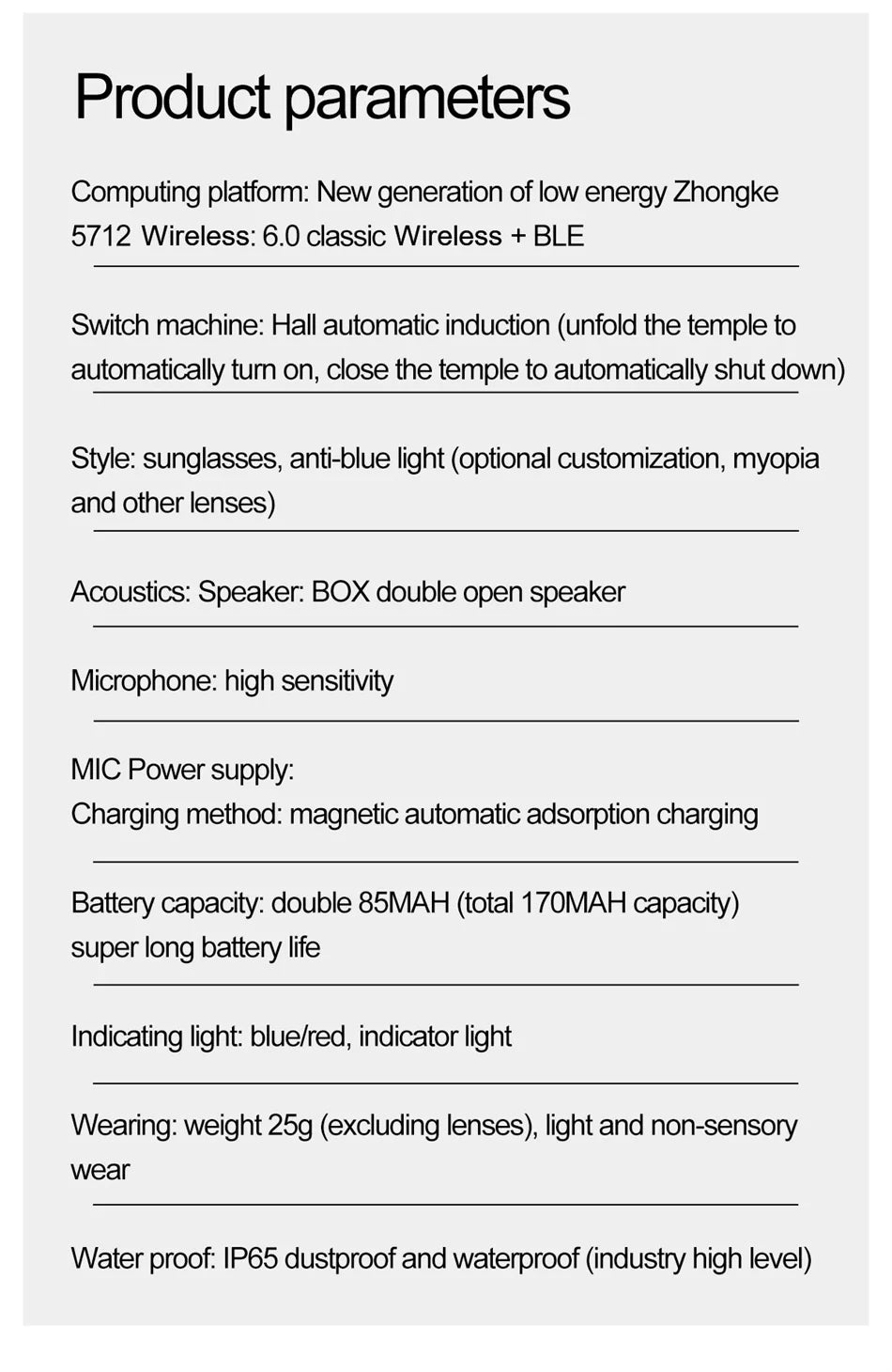 2025 AI Smart Glasses AI intelligent Voice Video Real-time Translation AI Conversation Q&A AI Intelligent Translation Women Men