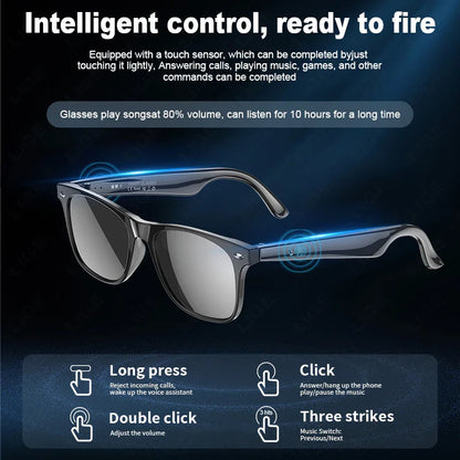 2025 AI Smart Glasses AI intelligent Voice Video Real-time Translation AI Conversation Q&A AI Intelligent Translation Women Men