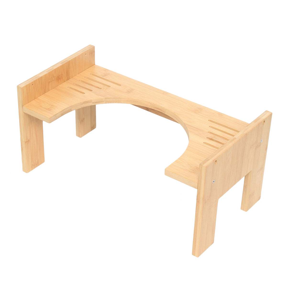 Bamboo Adjustable Toilet Stool For Pregnant People